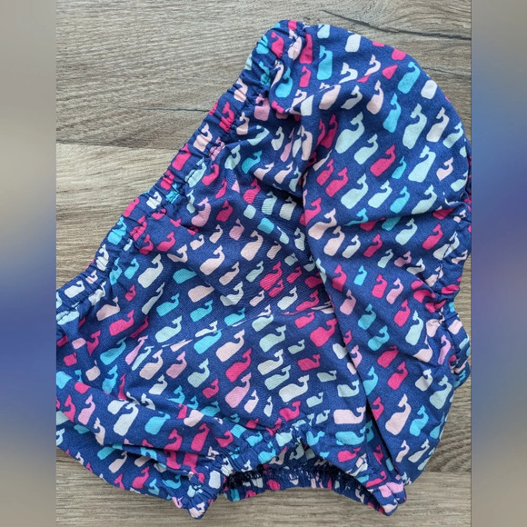 Vineyard Vines x Target Colorful Whale Print Ruffle Dress - Picture 4 of 6